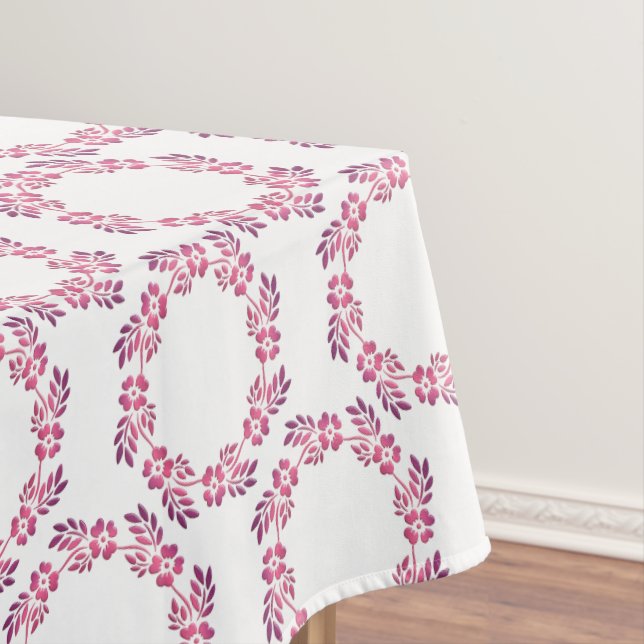 Retro floral design. tablecloth (In Situ)