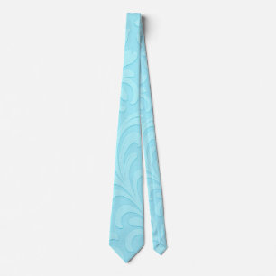 retro floral design tie