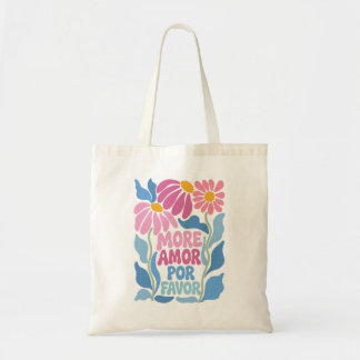 Retro Floral Groovy Aesthetic  Tote Bag
