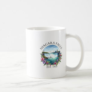 Retro Floral Niagara Falls Trip Outdoor Family Vac Coffee Mug