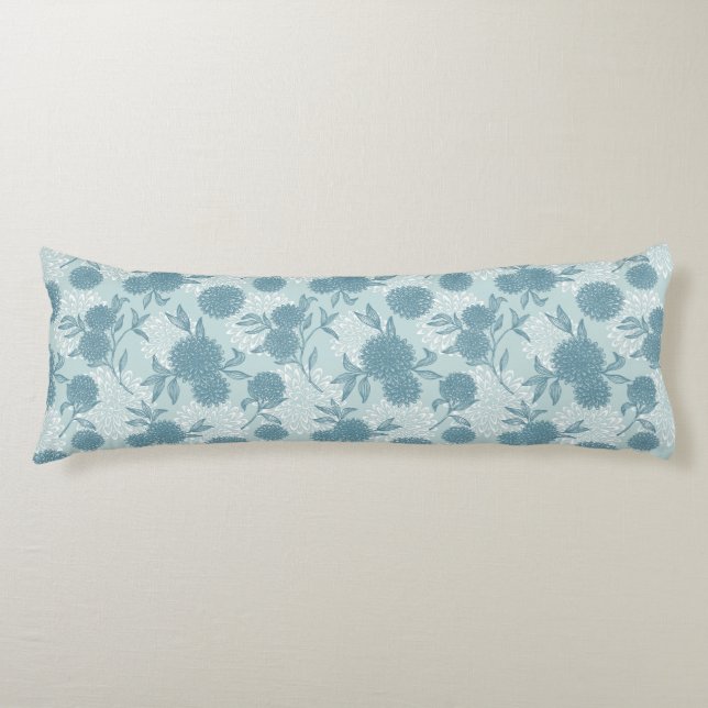 Retro Floral Pattern 2 2 Body Cushion (Front)