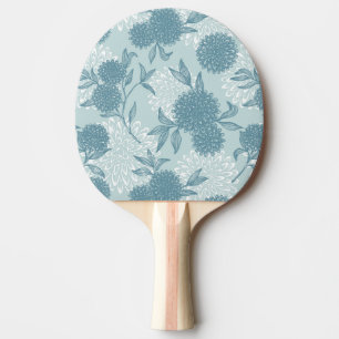 Retro Floral Pattern 2 2 Ping Pong Paddle