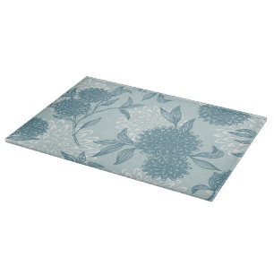 Retro Floral Pattern 2 3 Cutting Board