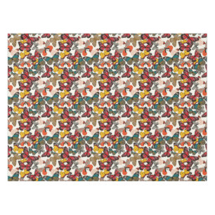 Retro floral pattern 2 tablecloth