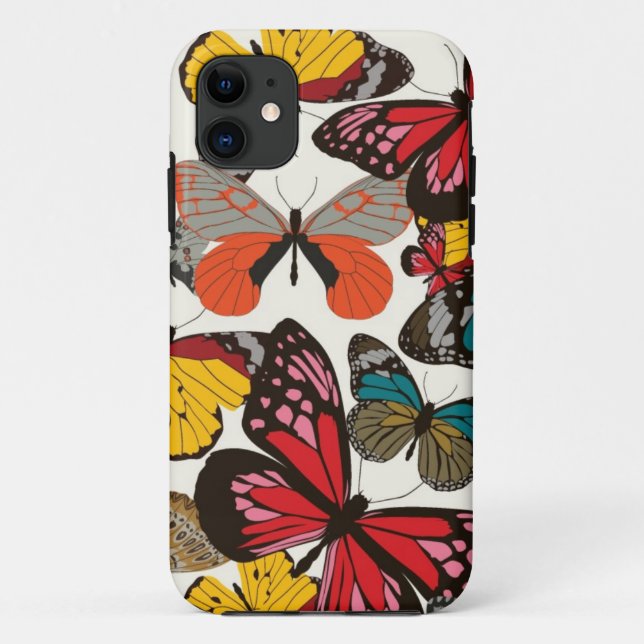 Retro floral pattern Case-Mate iPhone case (Back)