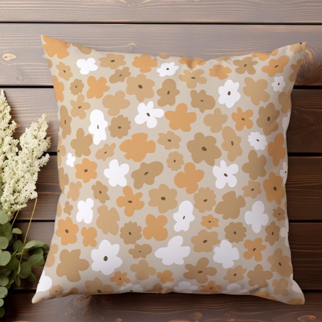 Retro floral pattern cushion (Creator Uploaded)