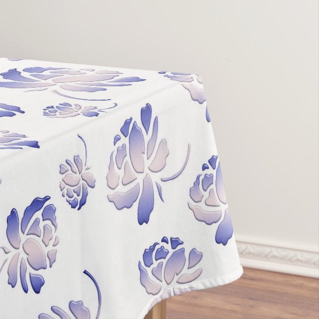 Retro floral pattern with roses. tablecloth (In Situ)
