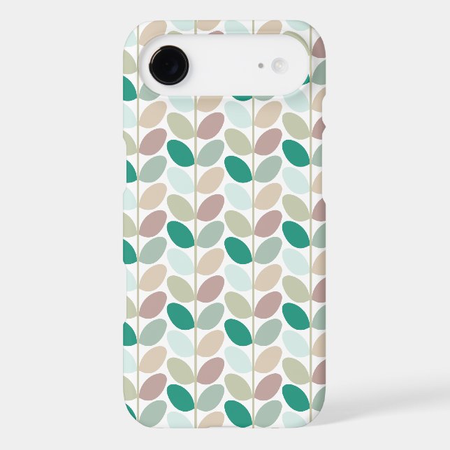Retro Floral Patterned Case (Back)