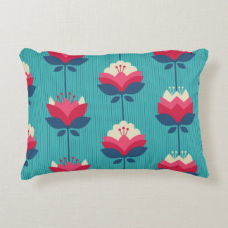 Retro floral seamless pattern. decorative cushion