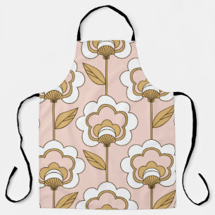 Retro floral: seamless vintage pattern. apron