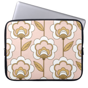 Retro floral: seamless vintage pattern. laptop sleeve