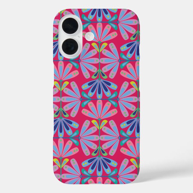 Retro Floral Series Case-Mate iPhone Case (Back)