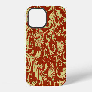 Retro florals: vintage pattern background. iPhone 12 case