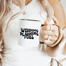 Retro Font Engagement Gifts Wedding Planning Funny