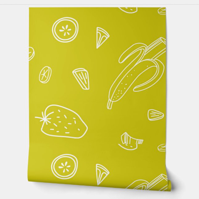 Retro food Wallpaper (Unrolling)