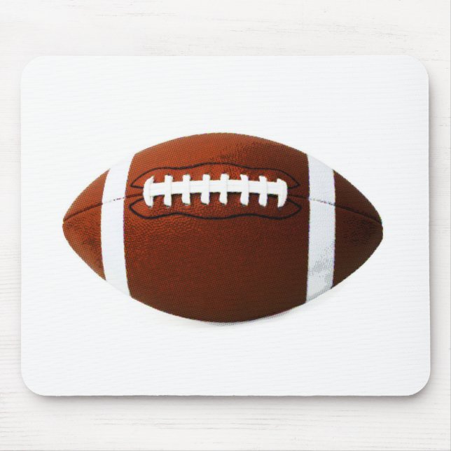 Retro Football Mouse Pad (Front)