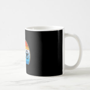 Retro Footll Soccer Player Soccer Coach Coffee Mug