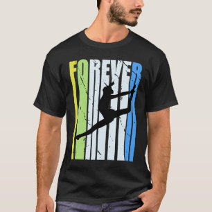 Retro Forever Dance Vintage Distressed Season Fan  T-Shirt