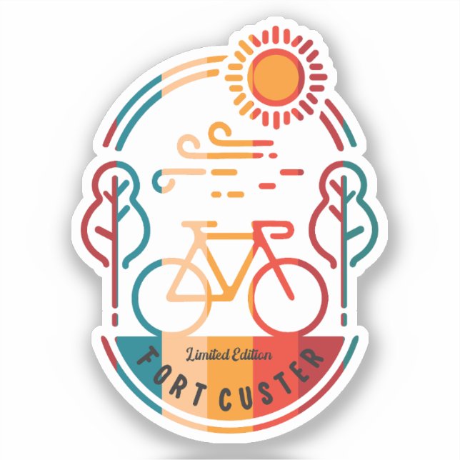 Retro Fort Custer Bike Trail  (Front)