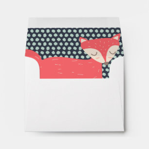 Retro Fox Envelope