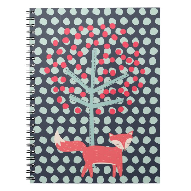 Retro Fox Notebook (Front)