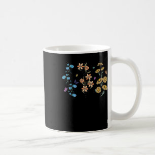 Retro Foxtrots Deltas Tangos Flower Coffee Mug
