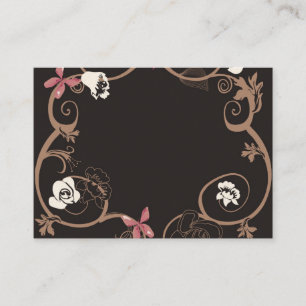 Retro frame Business Card