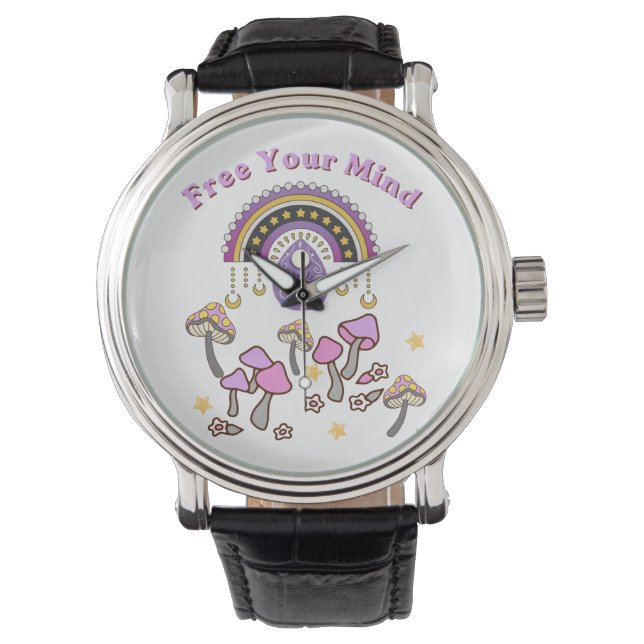 Retro Free Your Mind Watch (Front)