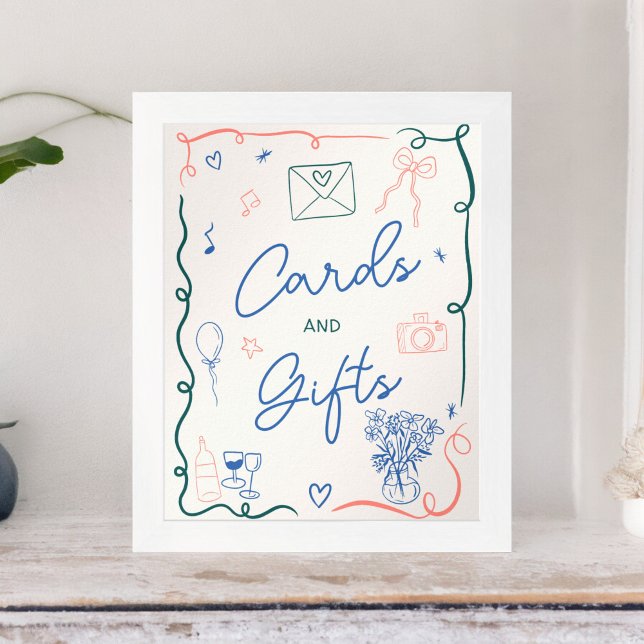 Retro french pink illustrated sign bridal shower (Retro french pink illustrated sign bridal shower)