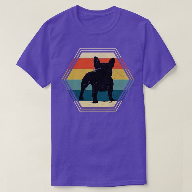 Retro Frenchie T-Shirt (Design Front)