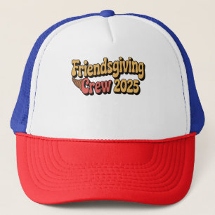 Retro Friendsgiving hat for Family & Friends  