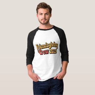 Retro Friendsgiving Tee for Family & Friends