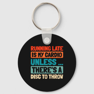 Retro Frisbee Golf Outdoor Sport - Vintage Disc Go Key Ring