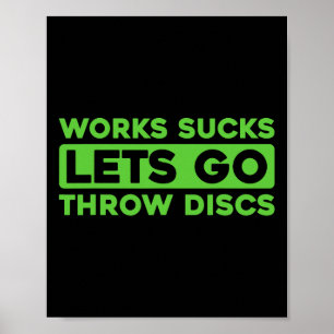 Retro Frisbee Golf - Outdoor Sport Vintage Disc Go Poster