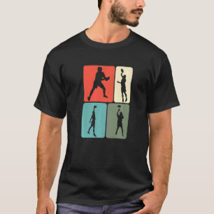 Retro Frisbee Ultimate Frisbee Player Disc Sports T-Shirt
