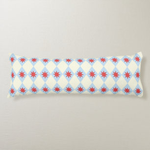 Retro Funhaus Circus Star Diamond Body Cushion