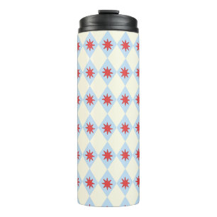 Retro Funhaus Circus Star Diamond Thermal Tumbler