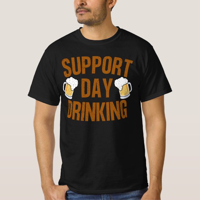 Retro Funny Beer Gift For Man T-Shirt (Front)