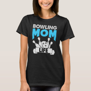 Retro Funny Bowling Mum Life Mother’s Day Women's T-Shirt