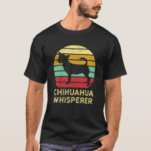 Retro Funny Chihuahua Mum Gift Chiwawa Mama Cute P T-Shirt