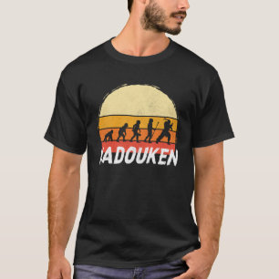 Retro Funny Evolution HADOUKEN Fighter Swea T-Shirt