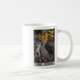 Retro Funny Halloween Bookshelf Boo Ghost Reading Coffee Mug