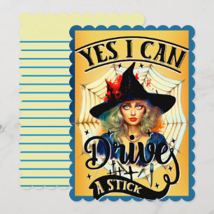 Retro Funny Halloween Cards