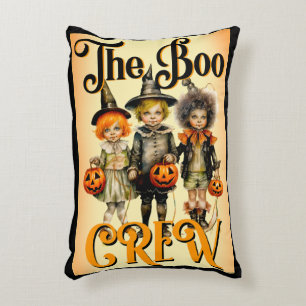 Retro Funny Halloween  Decorative Cushion