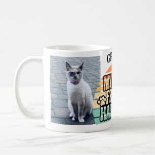 Retro Funny My Best Friend Has Paws Pet 2 Photo Coffee Mug