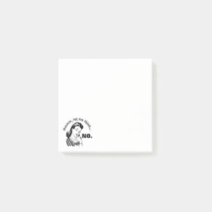 Retro Funny No Post-it Notes