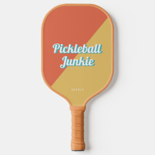 Retro Funny Personalised Pickleball Paddle