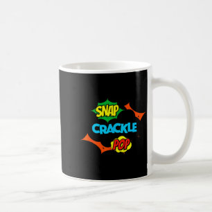Retro Funny Snap Crackle P Quote Relax Meme Game Coffee Mug