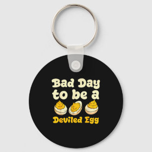 Retro Funny Thanksgiving Dinner Bad Day To Be A De Key Ring