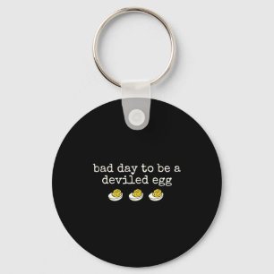 Retro Funny Thanksgiving Dinner Bad Day To Be A De Key Ring